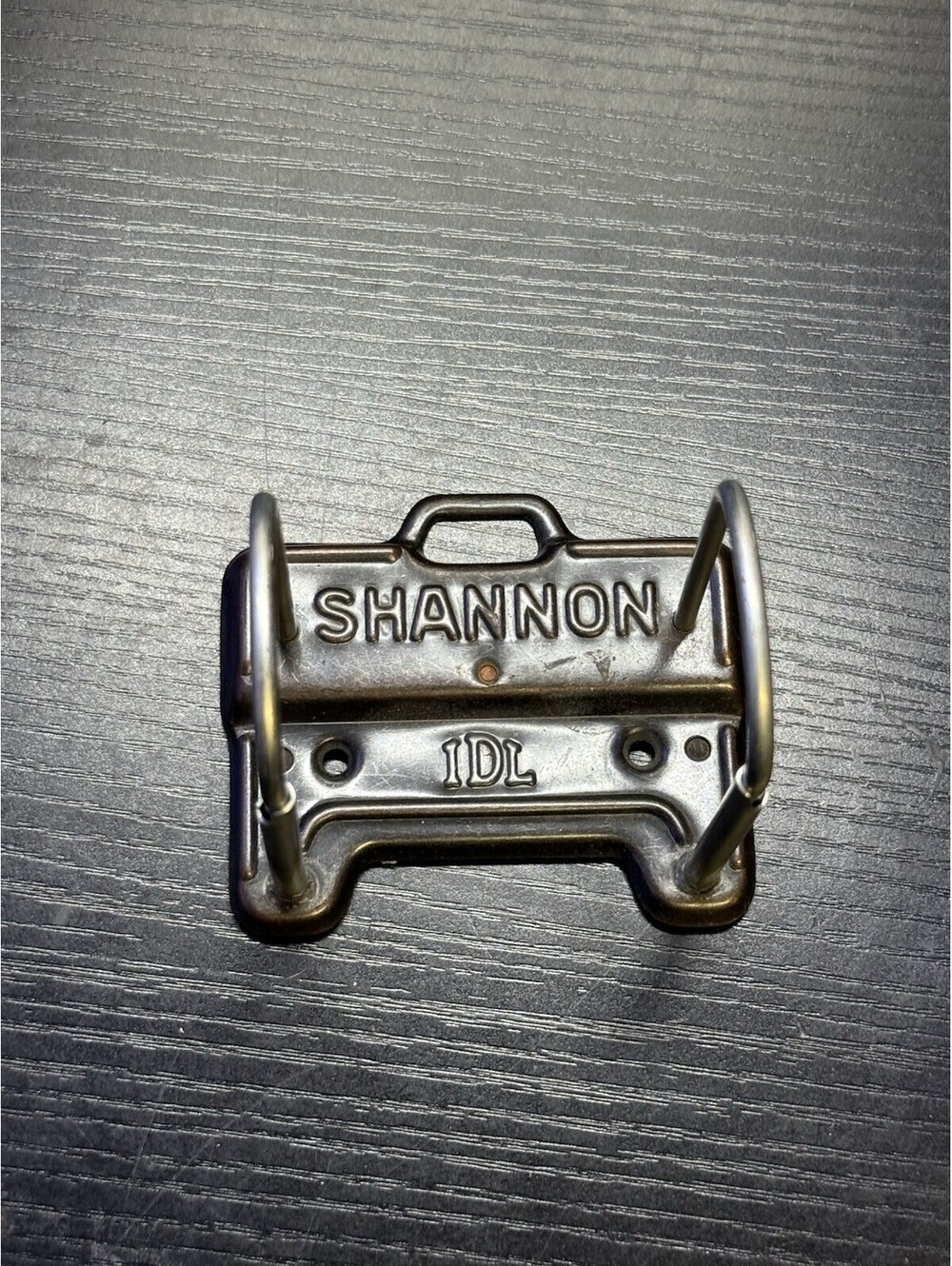 Vintage SHANNON 1DC Industrial Metal Switch Control Hardware Assembly